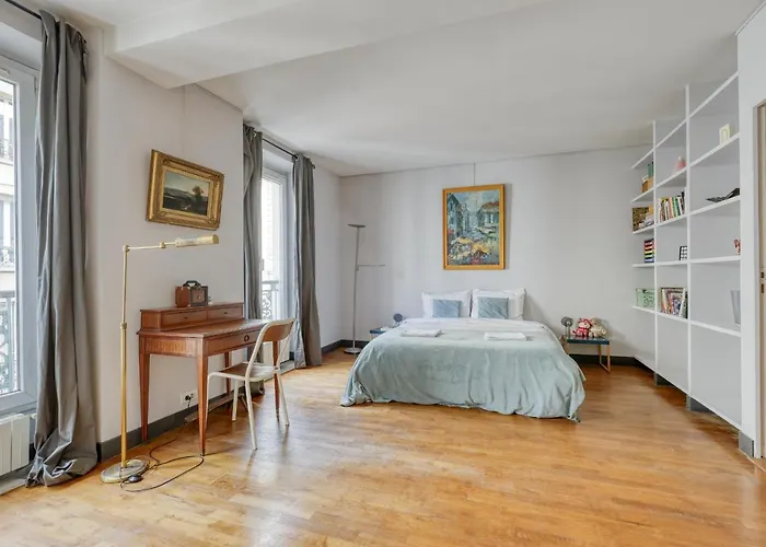 Spacious & Lovely Flat-up To 10 Guests-paris 10 아파트